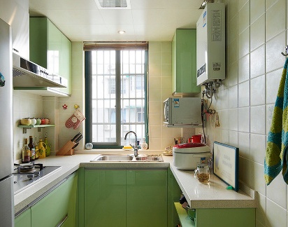 U型廚房裝修效果圖欣賞